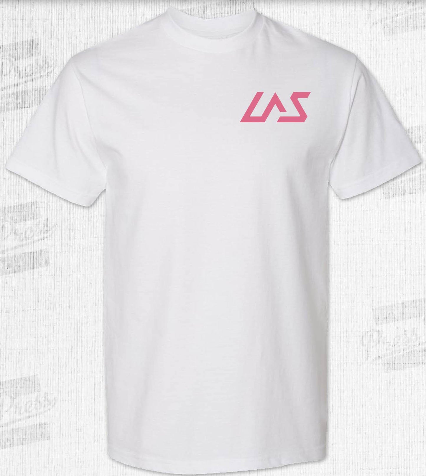 Lift Arc Studios - White LAS Throwback Logo T Shirt